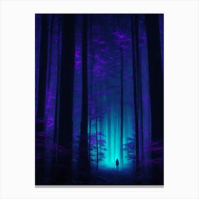 Dark Forest 1 Canvas Print