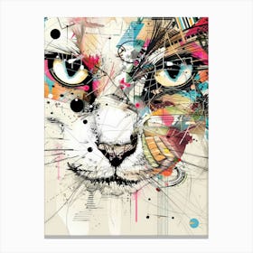 Cat Canvas Art Canvas Print