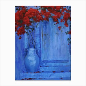 Die Blaue T�r Canvas Print