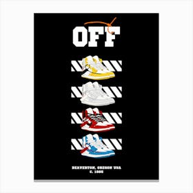 Off The Wall Canvas Print