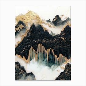 Cordillera Radiance Geometric Majesty Canvas Print