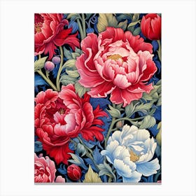 Peonies 6 Canvas Print