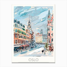 Oslo City 1 Canvas Print