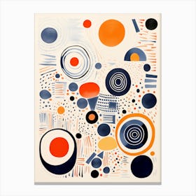 Abstract Circles 4 Canvas Print