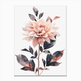 Dahlia Canvas Print