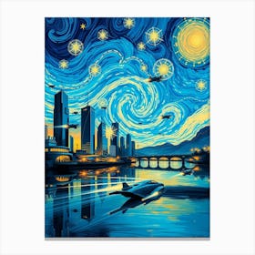 Starry Night 229 Canvas Print