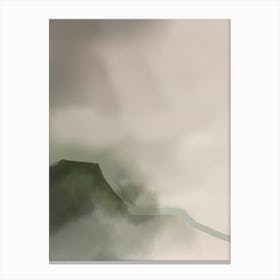 Misty Mountain Zen Canvas Print