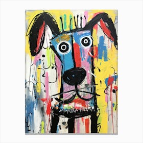 Cute dog 32 Canvas Print