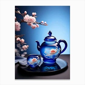 Chinese Tea Set Canvas Print