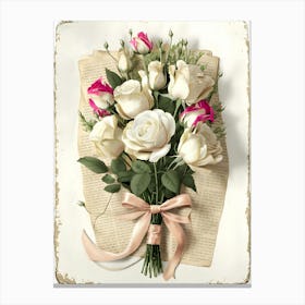 Bouquet Of Roses 3 Canvas Print