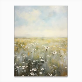 Summer Meadow Landscape Canvas Print