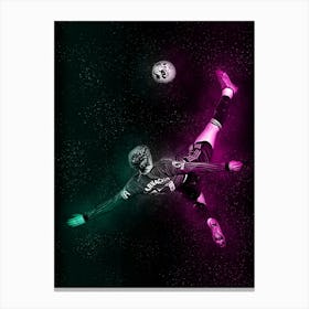 Alejandro Garnacho Bicycle Kick Canvas Print