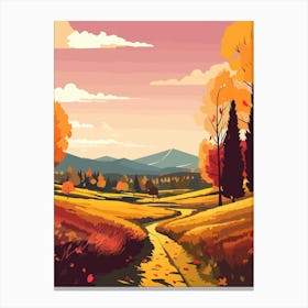 Autumn Landscape 2 Canvas Print