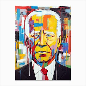 Joe Biden 2 Canvas Print