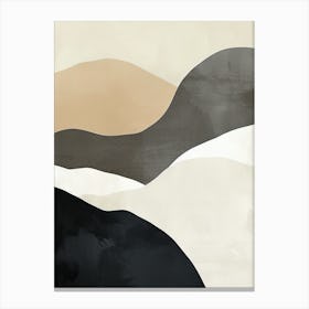 Whispered Horizons Minimalist Style Canvas Print