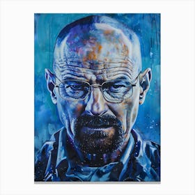 Walter White From Breaking Bad Canvas Print