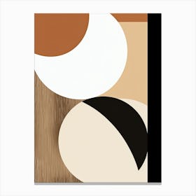 Bauhaus Reflections; Abstract Echoes Canvas Print