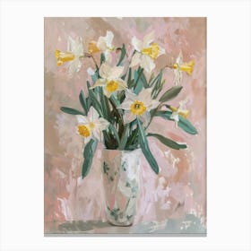 A World Of Flowers Daffodils 4 Painting Canvas Print