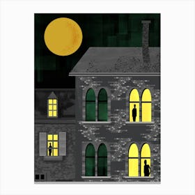 The Mysterious House Canvas Print