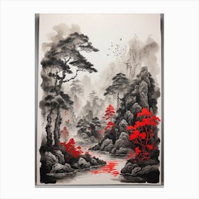 Asian Landscape 4 Canvas Print