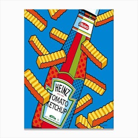 Heinz Tomato Ketchup Canvas Print