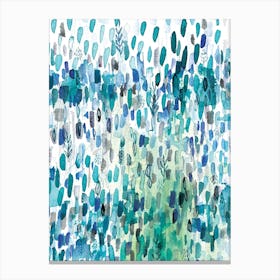 Nature In Blue Number One Canvas Print