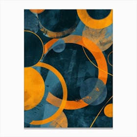 Abstract Circles 63 Canvas Print