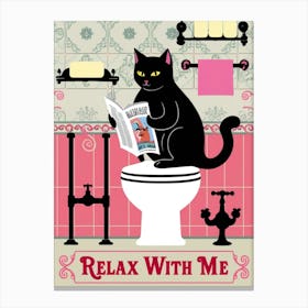 Relax With Me 1 Canvas Print