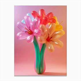 Dreamy Inflatable Flowers Honeysuckle 3 Canvas Print