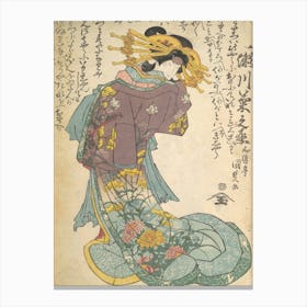 Print By Utagawa Kunisada 3 Canvas Print