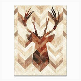 Deer Head Canvas Art Canvas Print