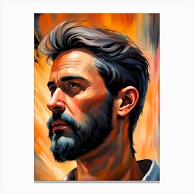 Creative Male Portrait 29 Canvas Print