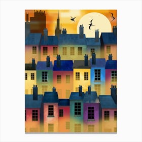 Summer in the City Canvas Print