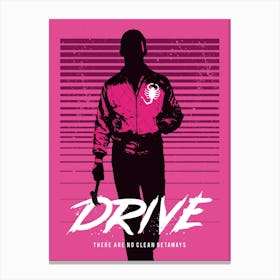 Drive Movie Canvas Print