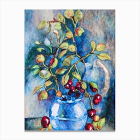 Cranberry Classic Fruit Canvas Print