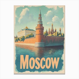 Aihrgdesign A Classic 1960s Travel Poster For Moscow Showcasi 37ab6276 311f 43b2 Ab83 0dcdd43cffe4 1 Canvas Print