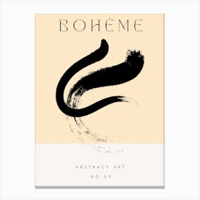 Boheme Abstract No 9 Canvas Print