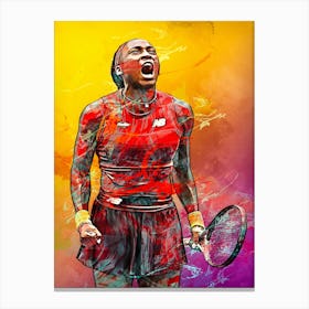 Coco Gauff 1 Canvas Print