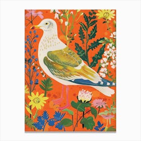 Spring Birds Seagull 3 Canvas Print