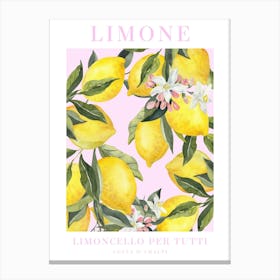 Lemon 1 Canvas Print