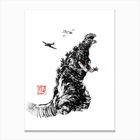 Godzilla Zero Canvas Print