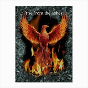 Rise From The Ashes Canvas Print