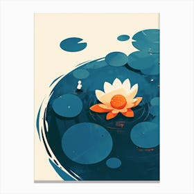 Water Lily Canvas Print