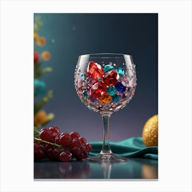 Glass Of Wine Canvas Print