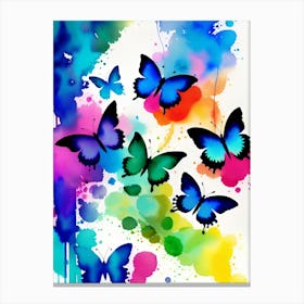 Colorful Butterflies 194 Canvas Print