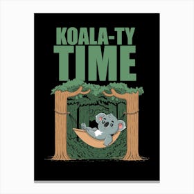 KoalaTy Time Canvas Print