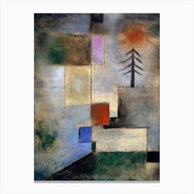 Small Fir Picture (1922), Paul Klee Canvas Print