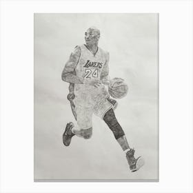 Kobe Bryant (3) Canvas Print