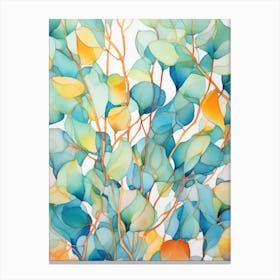 Eucalyptus Leaves 1 Canvas Print