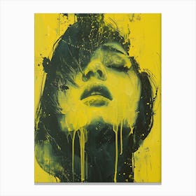 'The Yellow Woman' Canvas Print